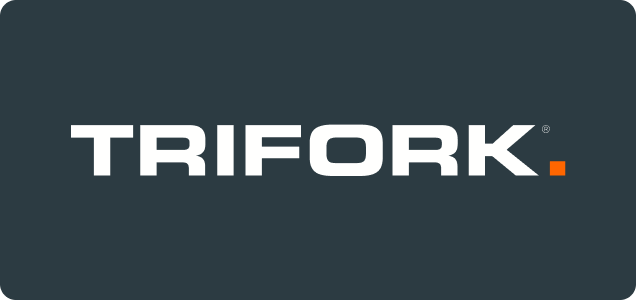 Logo of Trifork.